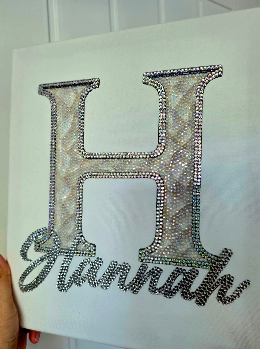 Personalised Name & Initial DIY Bedazzling Kit